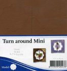 Turn around minikaart bruin