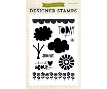 CSEPStamp46 Clear stamp Echo park sweet summertime