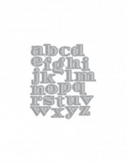 Die Inline alphabet