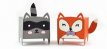 tiny gift box raccoon & fox add-on die  Lawn Fawn
