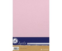 PAPAURSP1009 Elegant shimmering Paper baby pink A4
