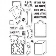 POSDSCL436 Naughty or Nice die & StampPoppystamps