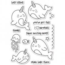 POSDSCL446 I'm A Narwhal die & StampPoppystamps