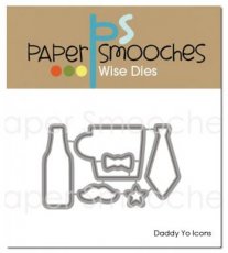 Dad Icons die Paper Smooches