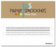 PSDDED104 Borders 2 die Paper Smooches