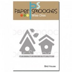 PSDFBD306 Bird House die Paper Smooches
