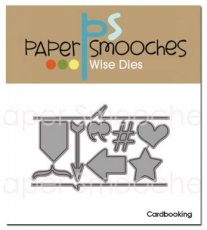 Cardbooking die Paper Smooches