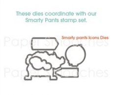 Smarty Pants dies en stamps Paper Smooches