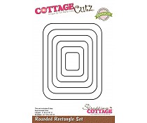 Scrapping cottage cottage cutz rounded ractangel set