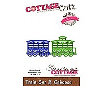 SCCE149 Train car & caboose