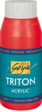 SOLG750ksrd17027 Solo Goya acrylverf 750 ml kersenrood 17027