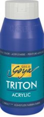 SOLG750ultbl17019 Solo Goya acrylverf 750 ml ultramarijblauw 17019