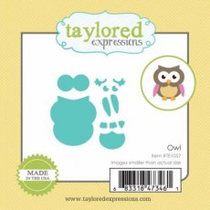 TAYTE1057 Taylored Expressions Die little owl