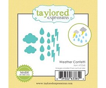 Taylored Expressions Die weather confetti