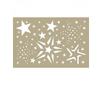 TECO724930 Template Merry Stars assortementstencil